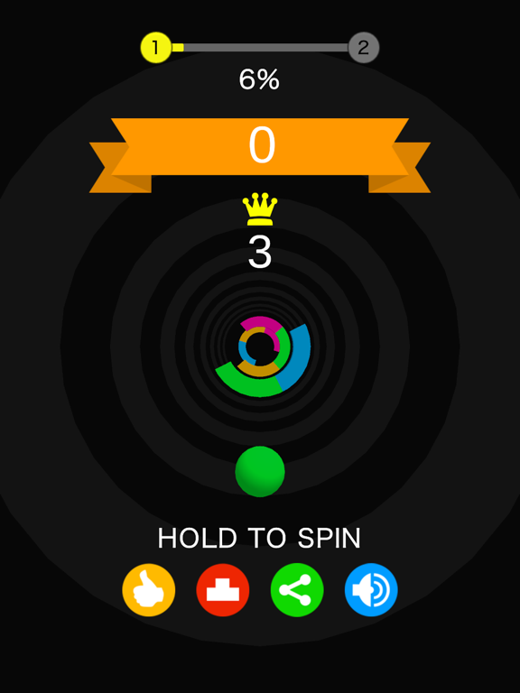 Helix Color Ball - Switch Run iPad screenshot 7 - Games app