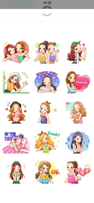 Fashionable Girls2 Sticker