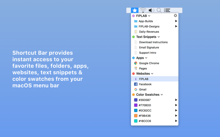 Shortcut Bar - Instant Access - Shortcut Bar是一款实用应用，能让你快速访问所需的