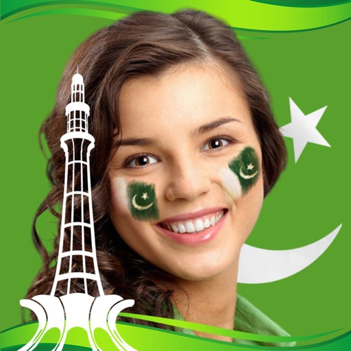 14 August Pak Flag Face Maker icon