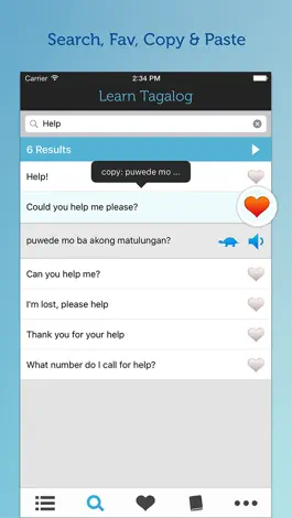 Game screenshot Learn Tagalog - Phrasebook hack