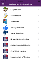 Pediatric Nursing Mock Test screenshot