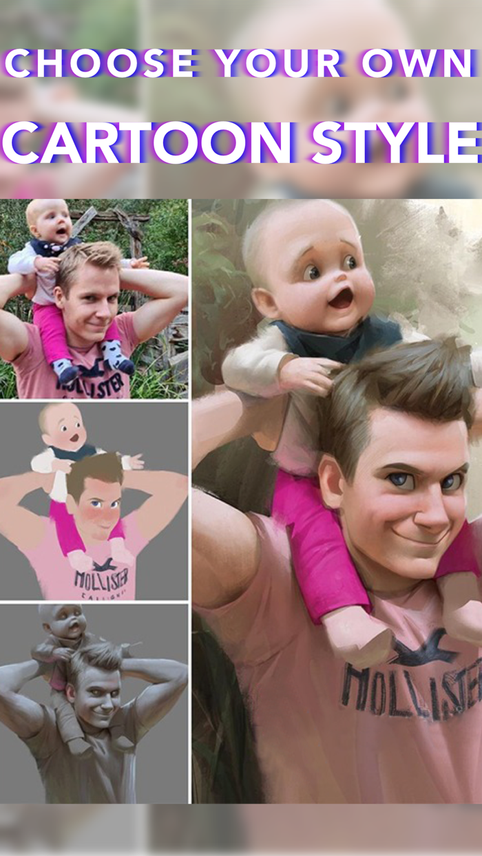 Toon фоторедакторVoila Avatar