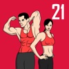 Be fit 21 - Home workout app icon