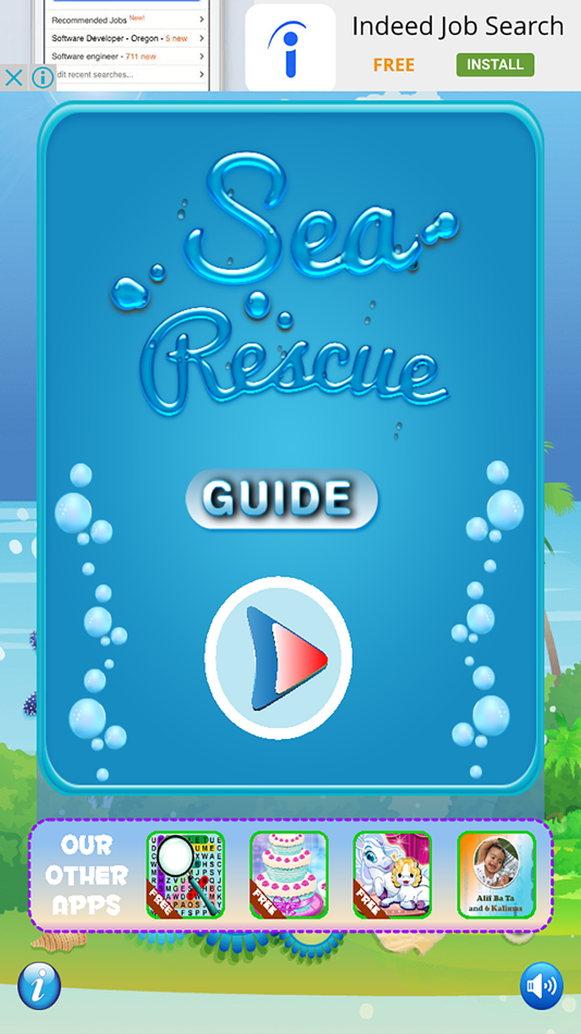#1. Sea Rescue Game (iOS) Podle: jabir Ali