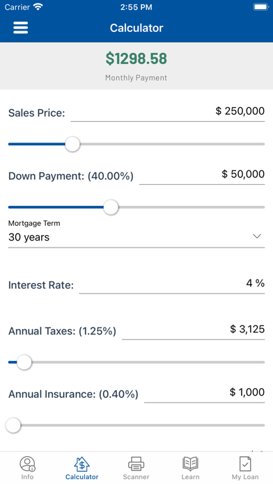F&M Bank & Trust Mortgage Screenshot