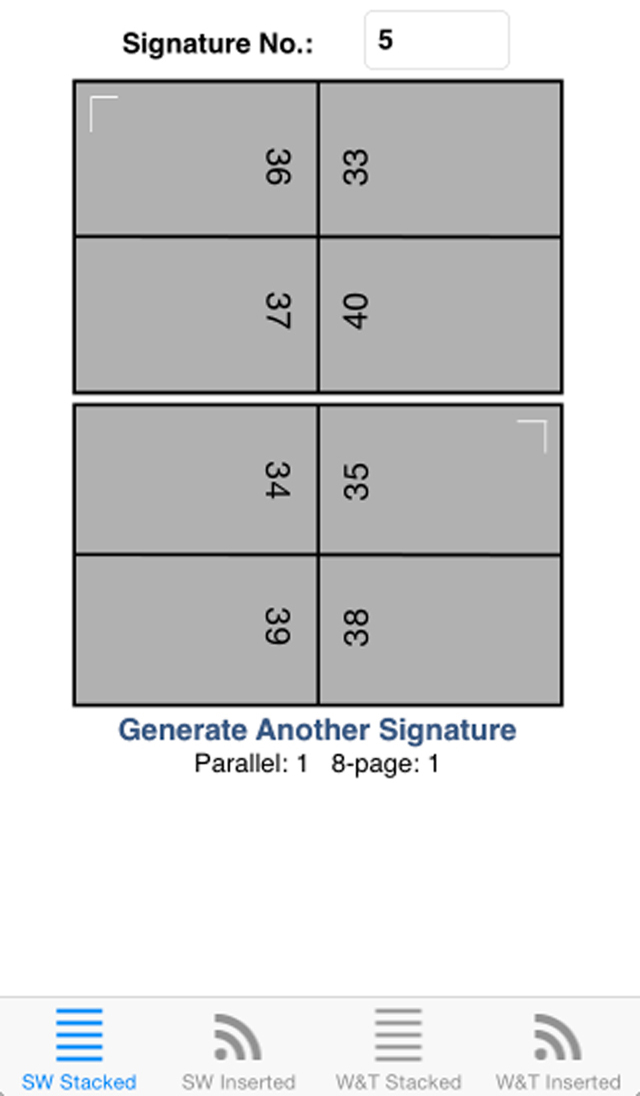 4-up Page Impositions