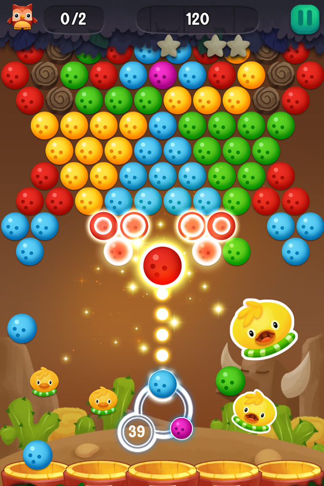 Shooter bubble pop puzzle