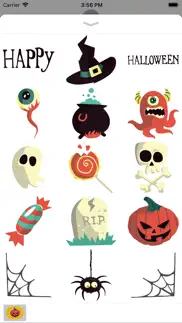 super halloween stickers iphone screenshot 3