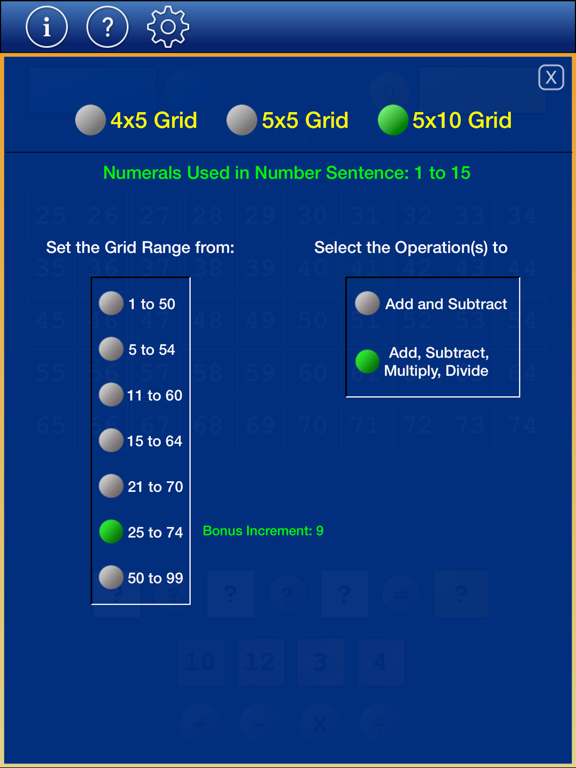 Tri This Math iPad screenshot