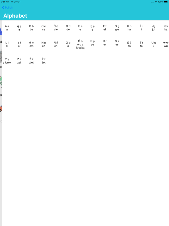 MTL Learn Polish iPad screenshot 3 - Education app