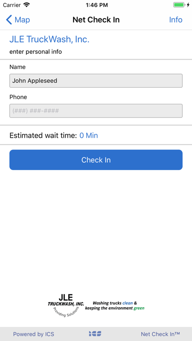 Net Check In - JLE TruckWash screenshot 2