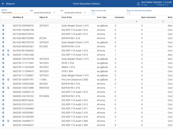 OpsTrakker iPad screenshot 9 - Business app
