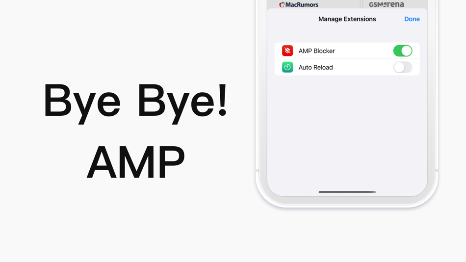 #1. AMP Blocker for Safari (iOS) 由: Wen Cheng Hsu