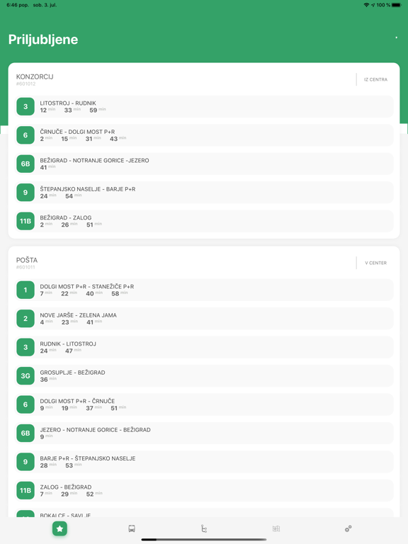Screenshot #4 pour Ljubljana Bus