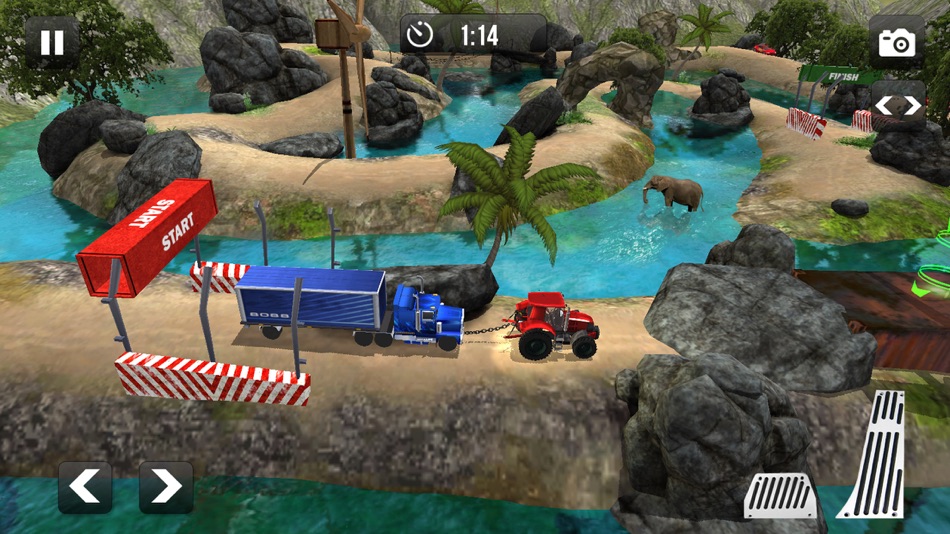 #6. Tractor Pulling 3D (iOS) 由: BigCode Games Pvt Ltd