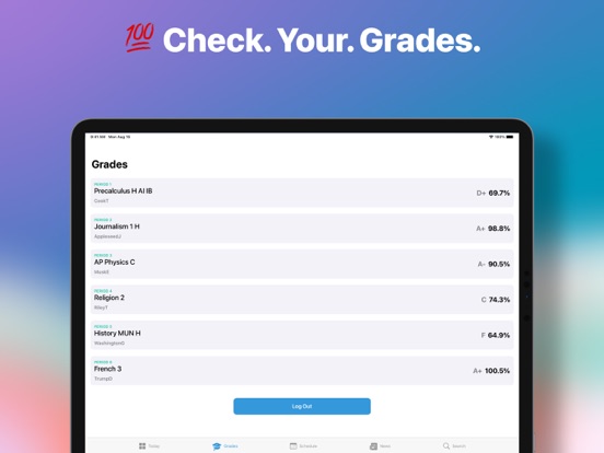 Santa Margarita Catholic HS iPad screenshot 2 - Education app