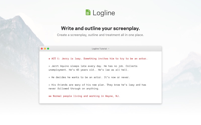 logline iphone screenshot 1