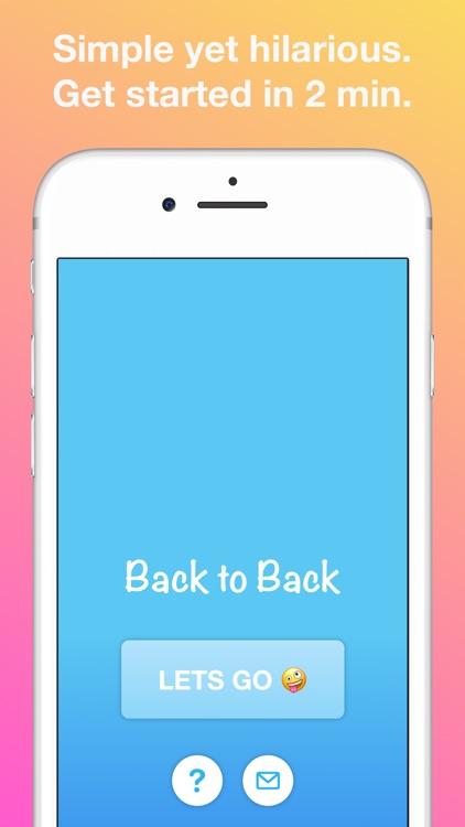 Back to Back - Party Game 18+ screenshot-3