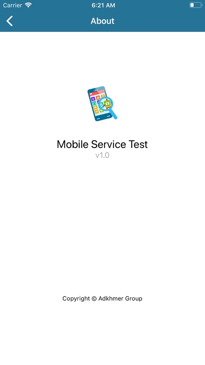 Mobile Service Test