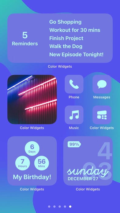 Как пользоваться приложением color widgets на андроид