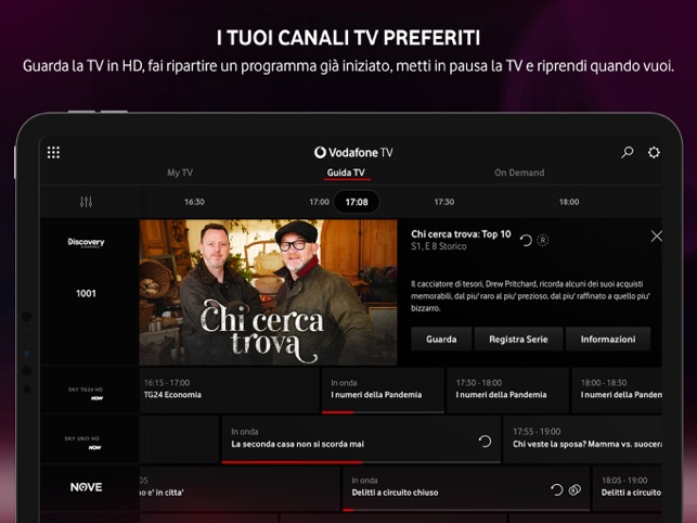 Vodafone TV Italia su App Store