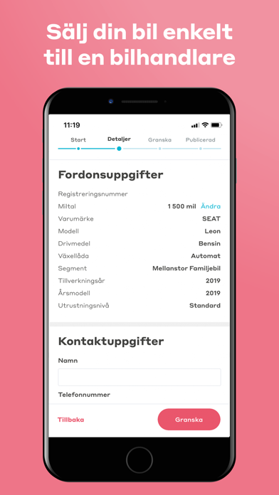 Wayke - köp och sälj bil Screenshot