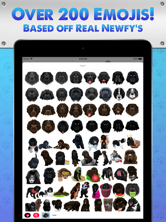 ‎NewfyMoji Screenshot