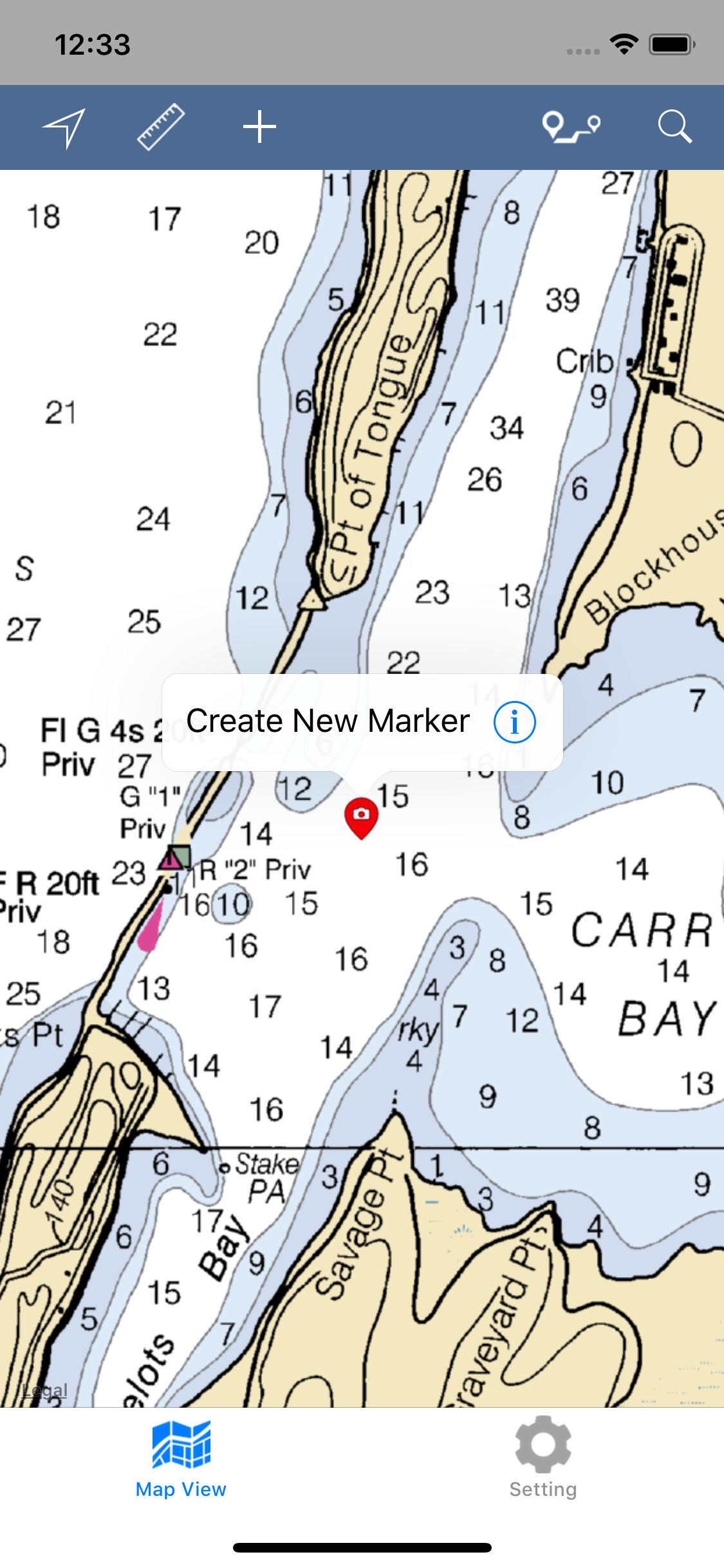 Lake Champlain – Boating Map