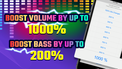 Screenshot #2 pour Volume Booster + Bass Booster