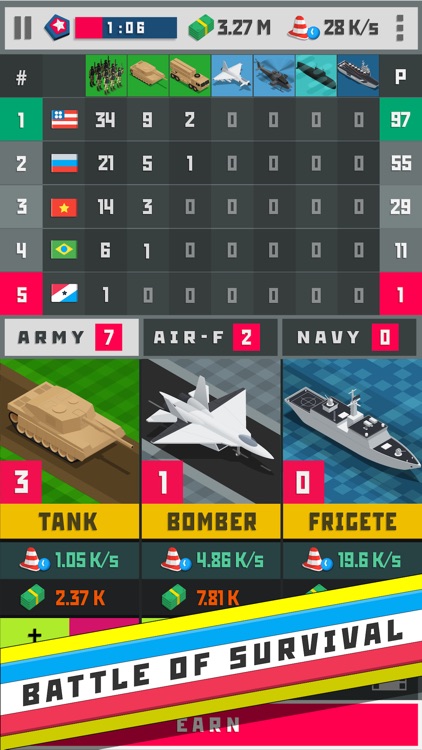 World War: Idle Clicker