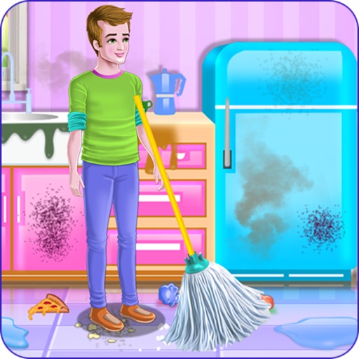 Daddy Messy House Cleaning icon