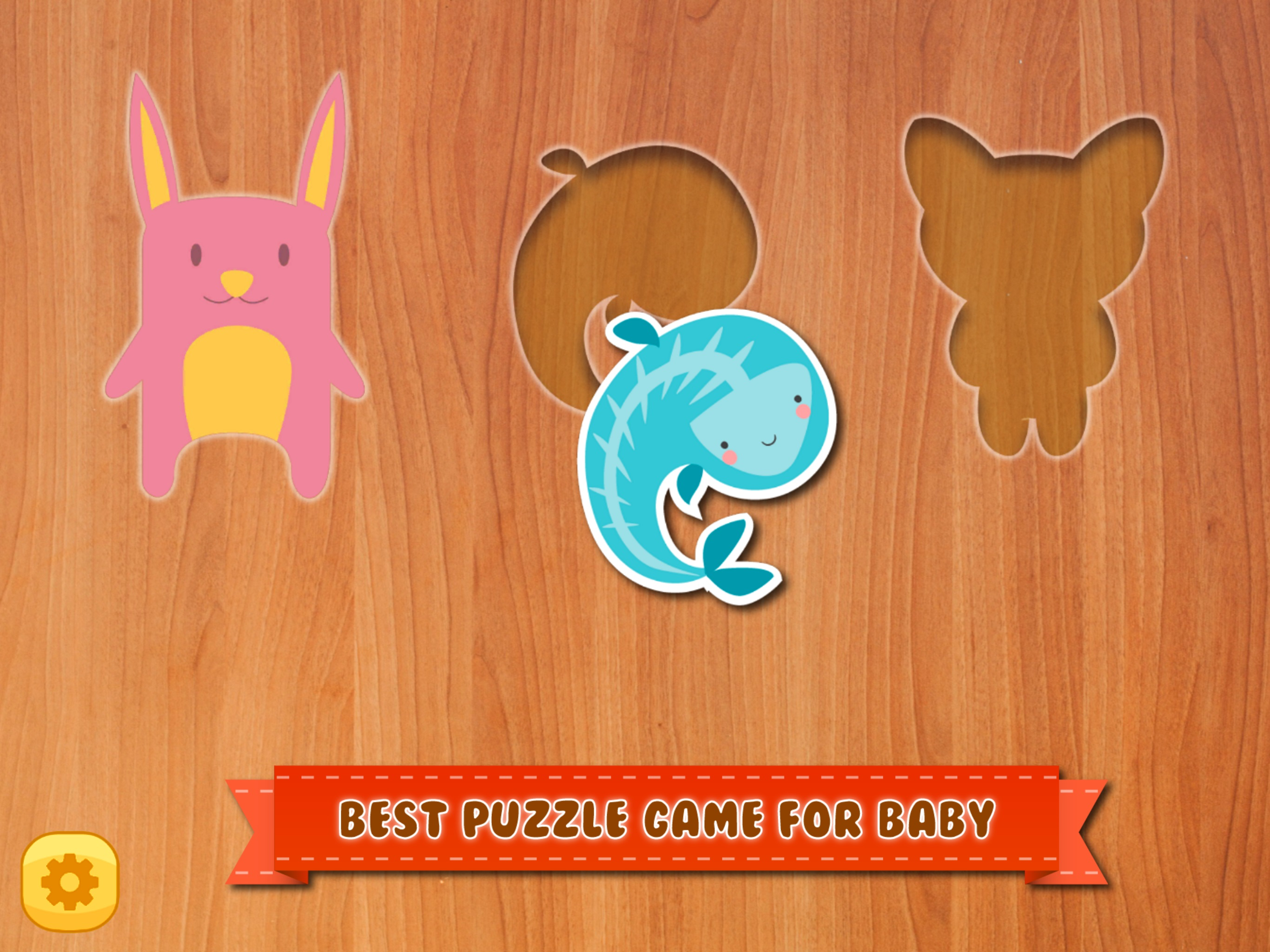 Baby Animal Shape Block Puzzle