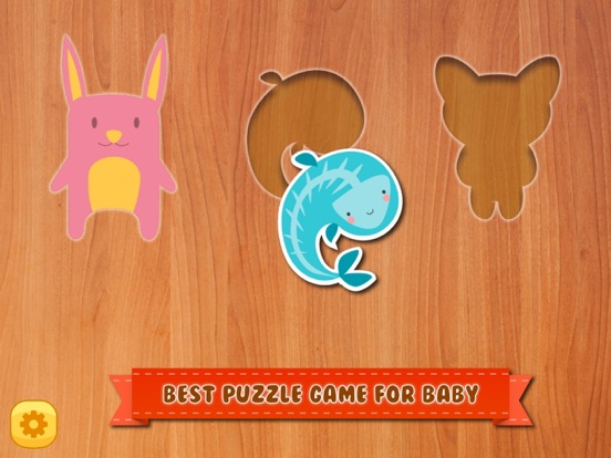 Screenshot #5 pour Baby Animal Shape Block Puzzle