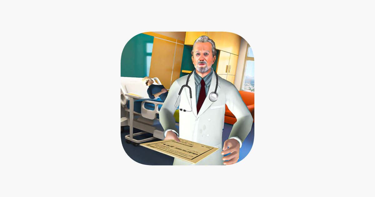Akutsygehus og læge Sim i App Store