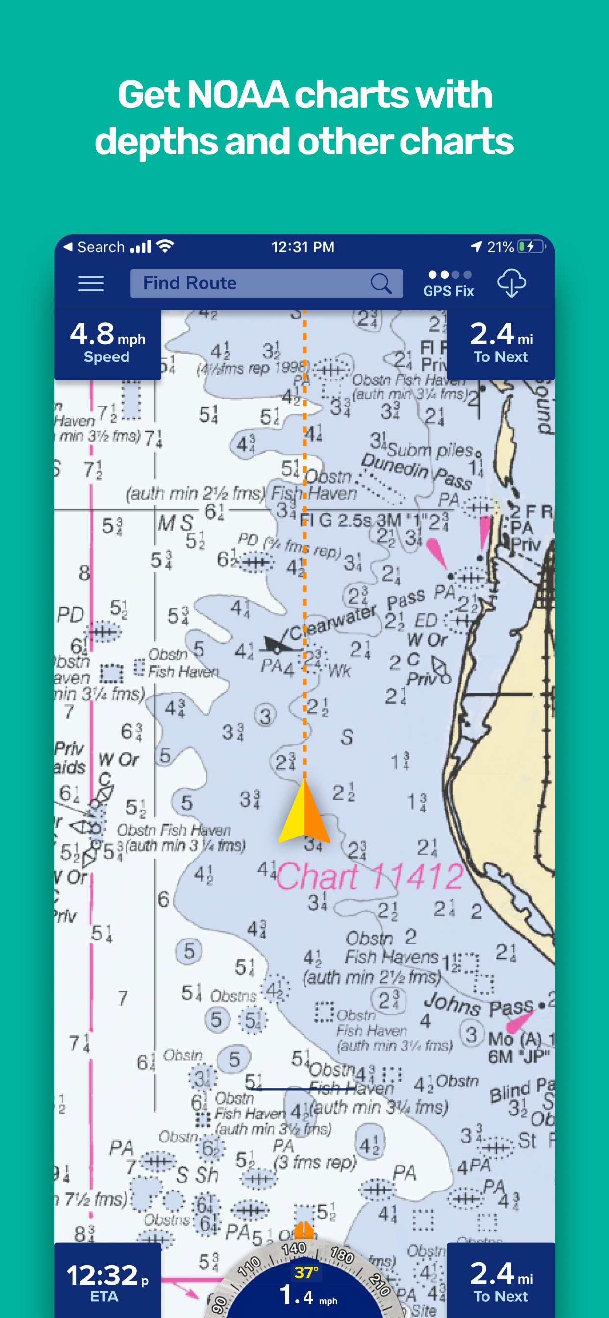 PRO CHARTS - Marine Navigation