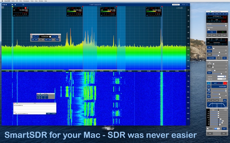 smartsdr™ flexradio systems® iphone screenshot 1