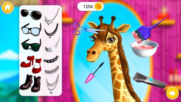 Baby Jungle Animal Hair Salon screenshot-5