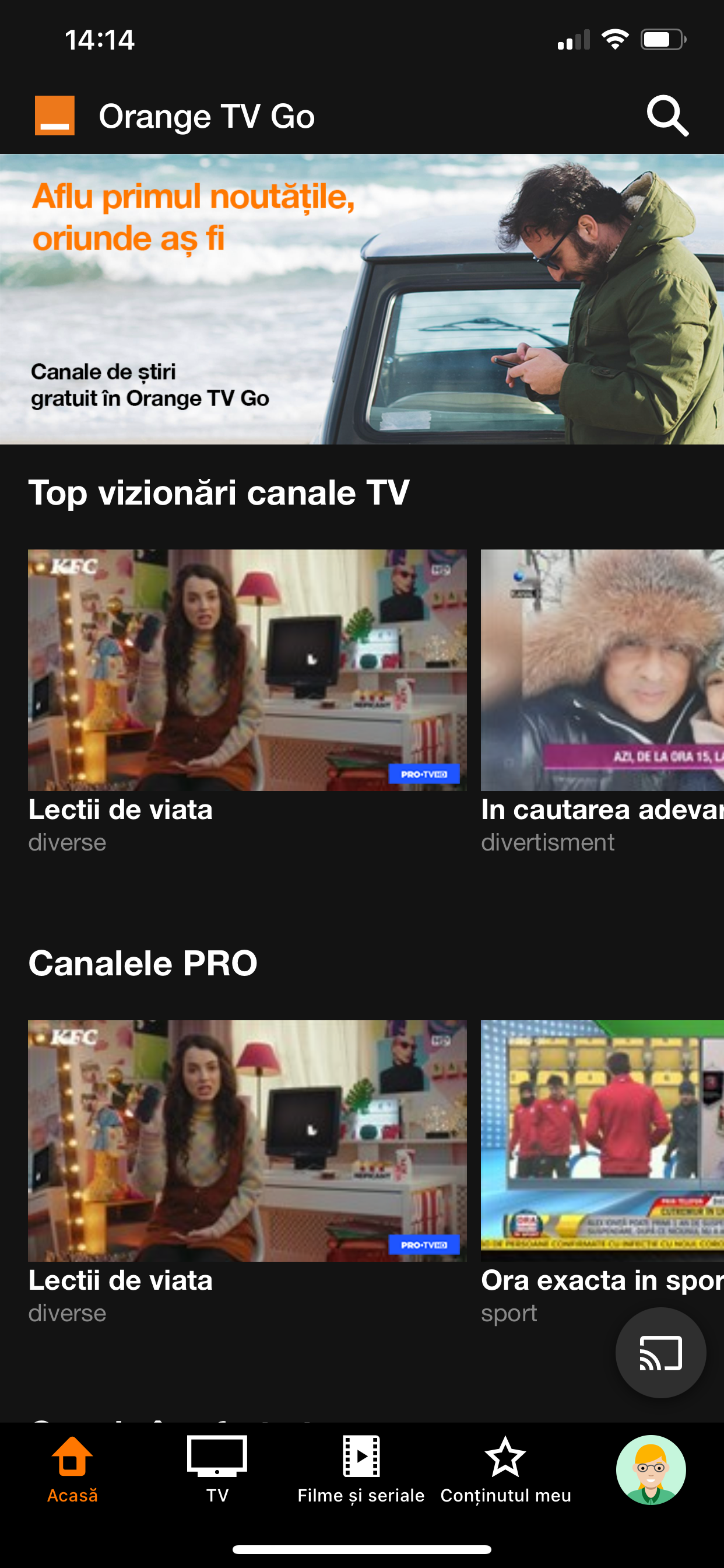 Orange TV Go