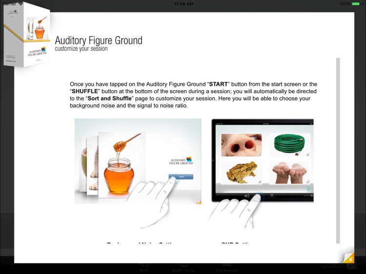 Auditory Figure Ground AFG