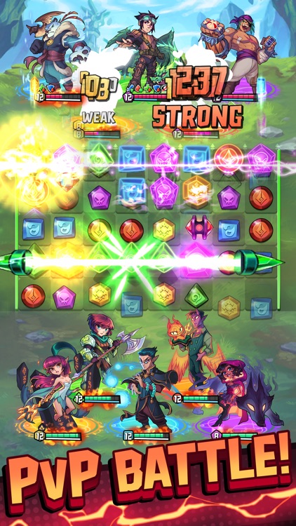 Puzzle Brawl - Match 3 RPG screenshot-0