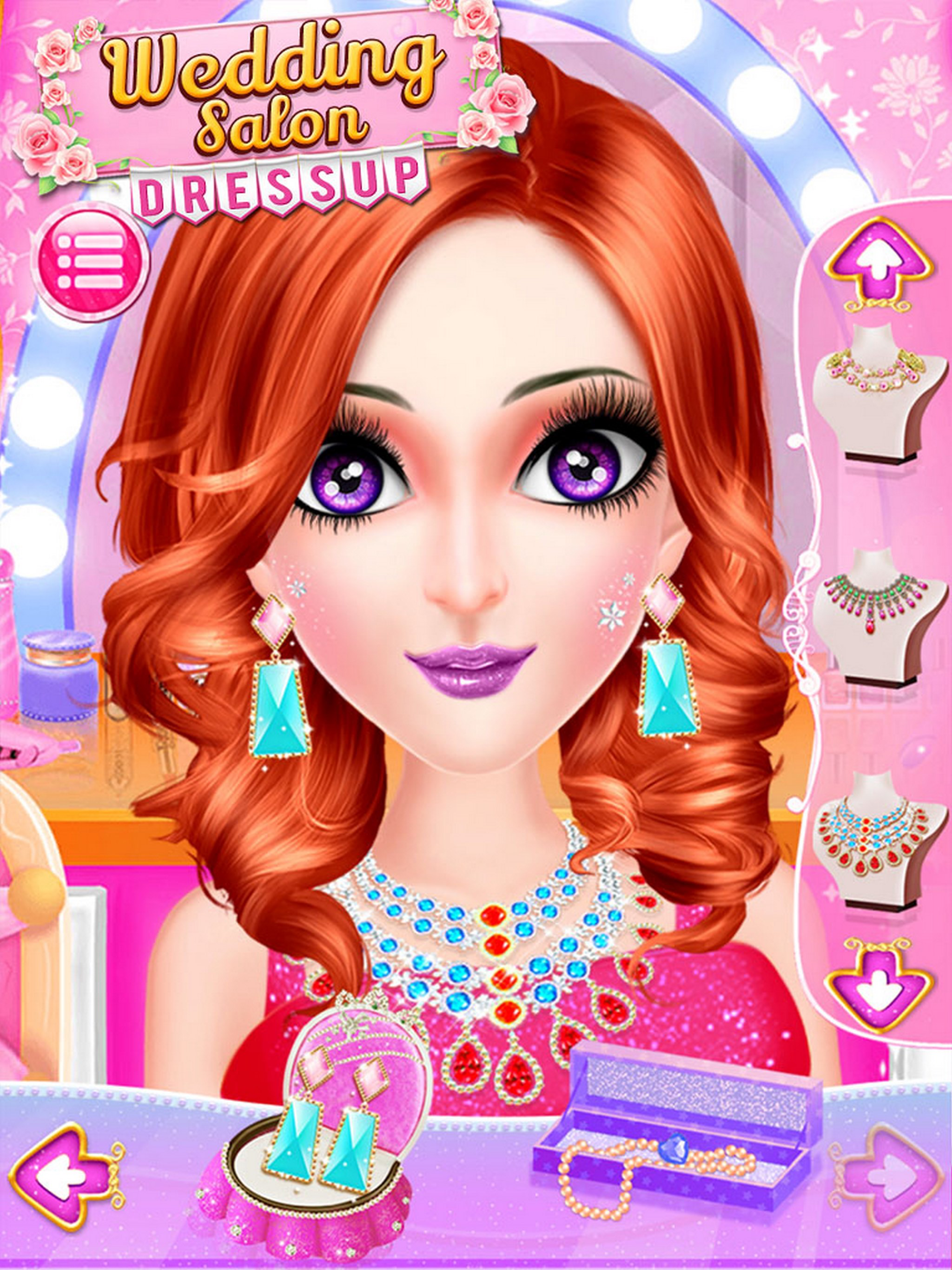 Wedding Girls Salon Dress Up