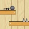 Metal Ball - Fall Down is a ball falling down game in which your aim is to make a Metal  ball fall down from wooden bars  and avoid it from obstacles