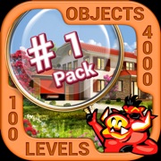 ‎Pack 1 - 10 in 1 Hidden Object