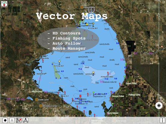 i-Boating:HD Gps Marine Chartsのおすすめ画像1