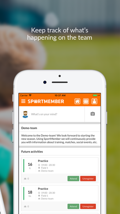 SportMember - Mobile team appのおすすめ画像5
