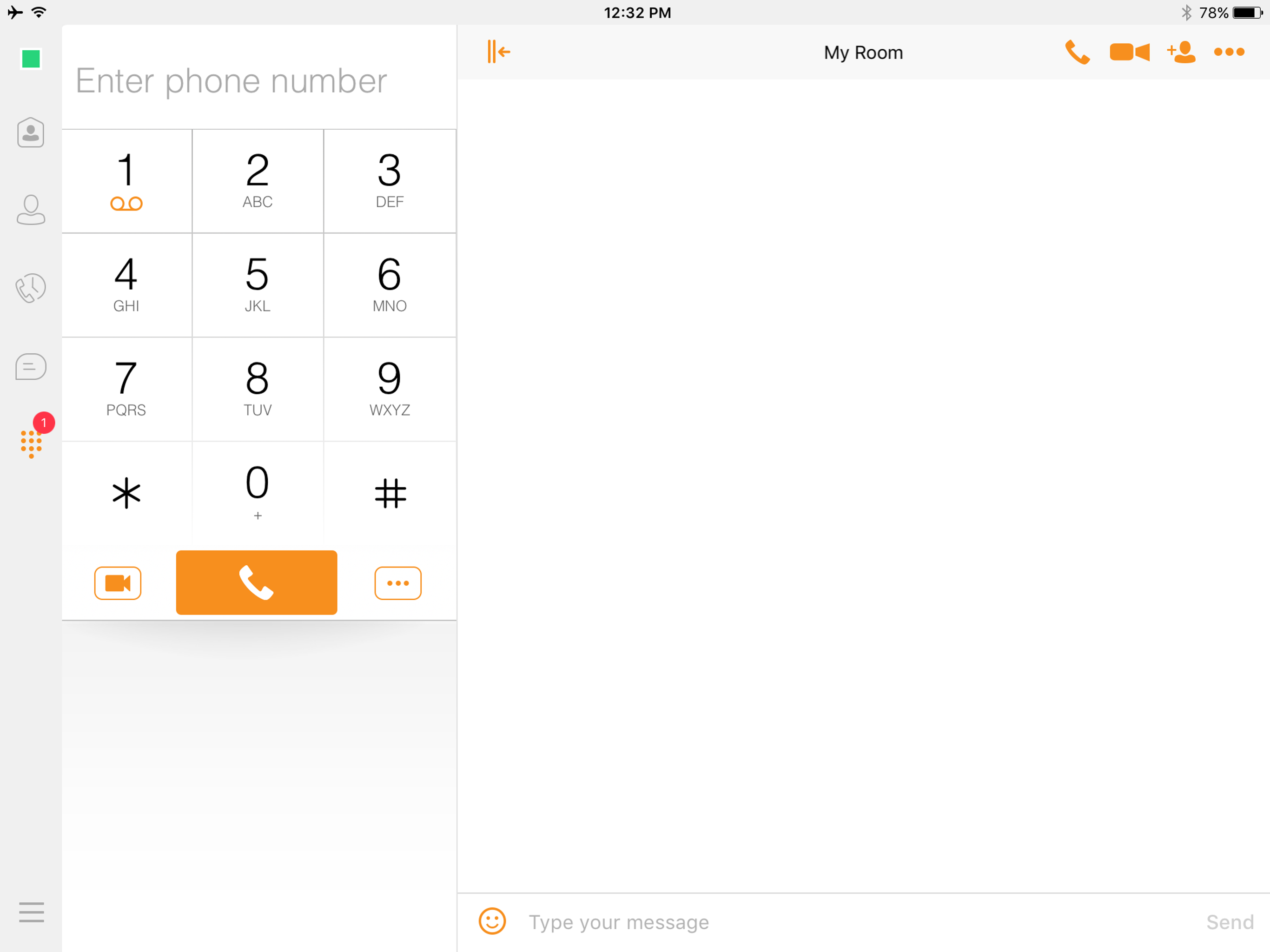 Vonage Enterprise for iPad AD screenshot 3