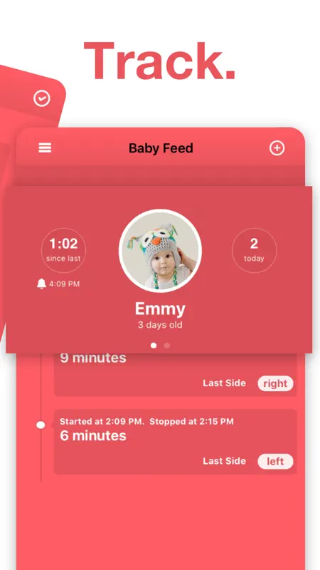 Breastfeeding Tracker Baby Log screenshot 2 of 5
