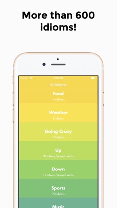 English Idioms App screenshot 2