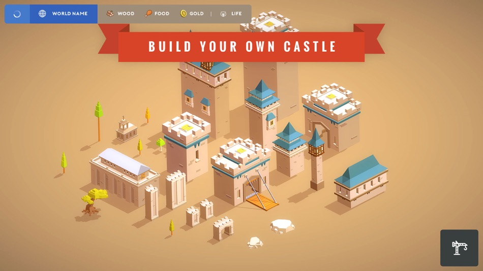 #5. Pocket Build (iOS) โดย: MoonBear LTD